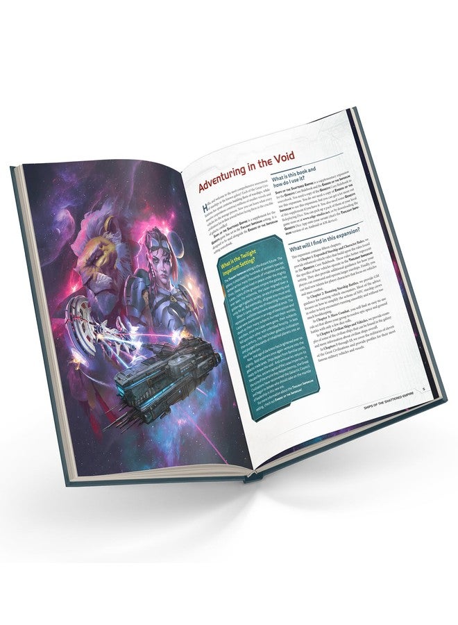 Edge Asmodee Genesys Roleplaying Game Ships of The Shattered Empire SOURCEBOOK - Twilight Imperium Starship & Vehicle Guides, Sci-Fi Fantasy Game for Kids & Adults, Ages 14+, 2-6 Players, 4+ Hours - Image 2